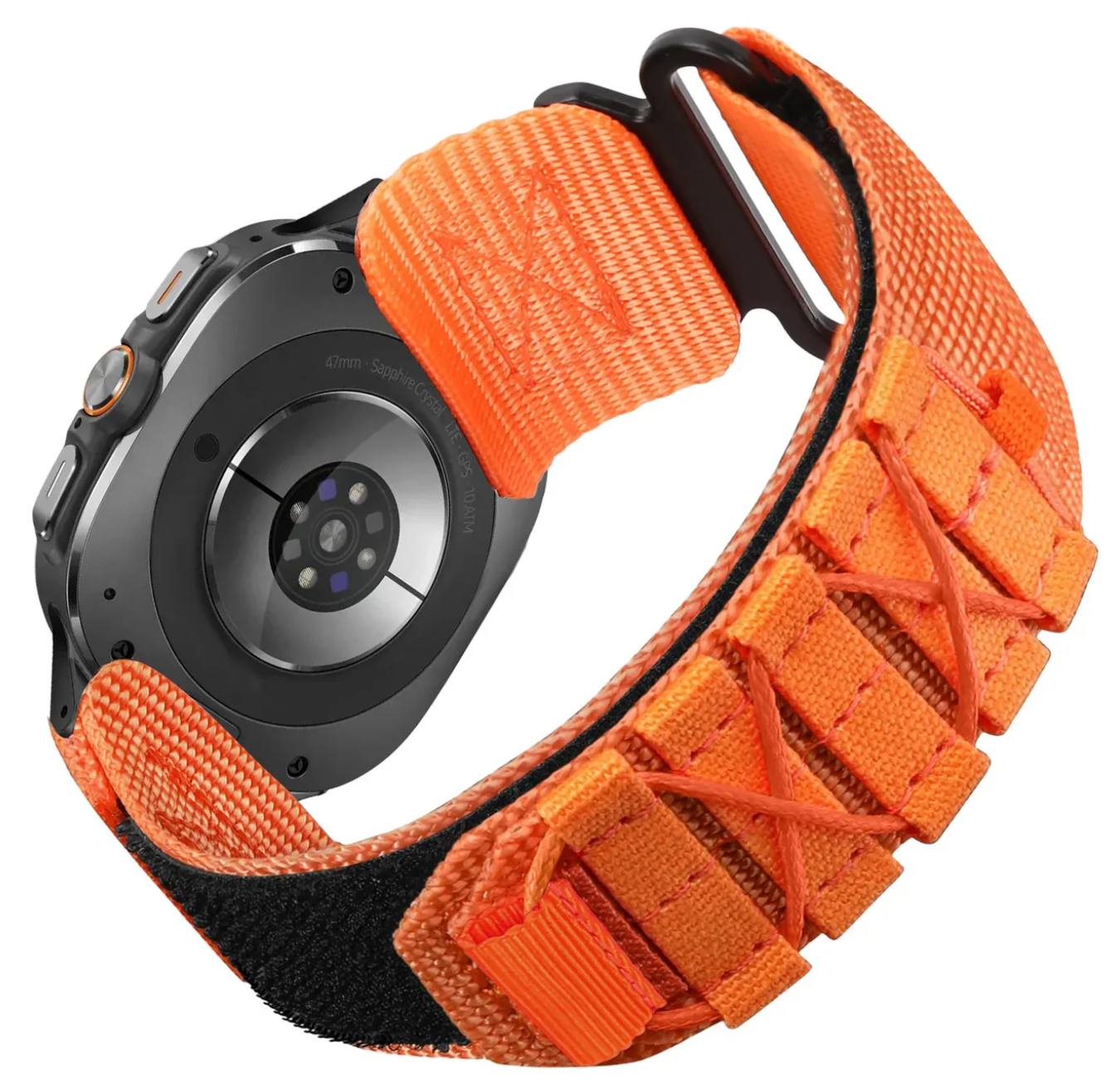 Zitel Band for Samsung Galaxy Watch Ultra 47mm 2025/2024 Rugged Nylon Ultra Wide Sports Strap