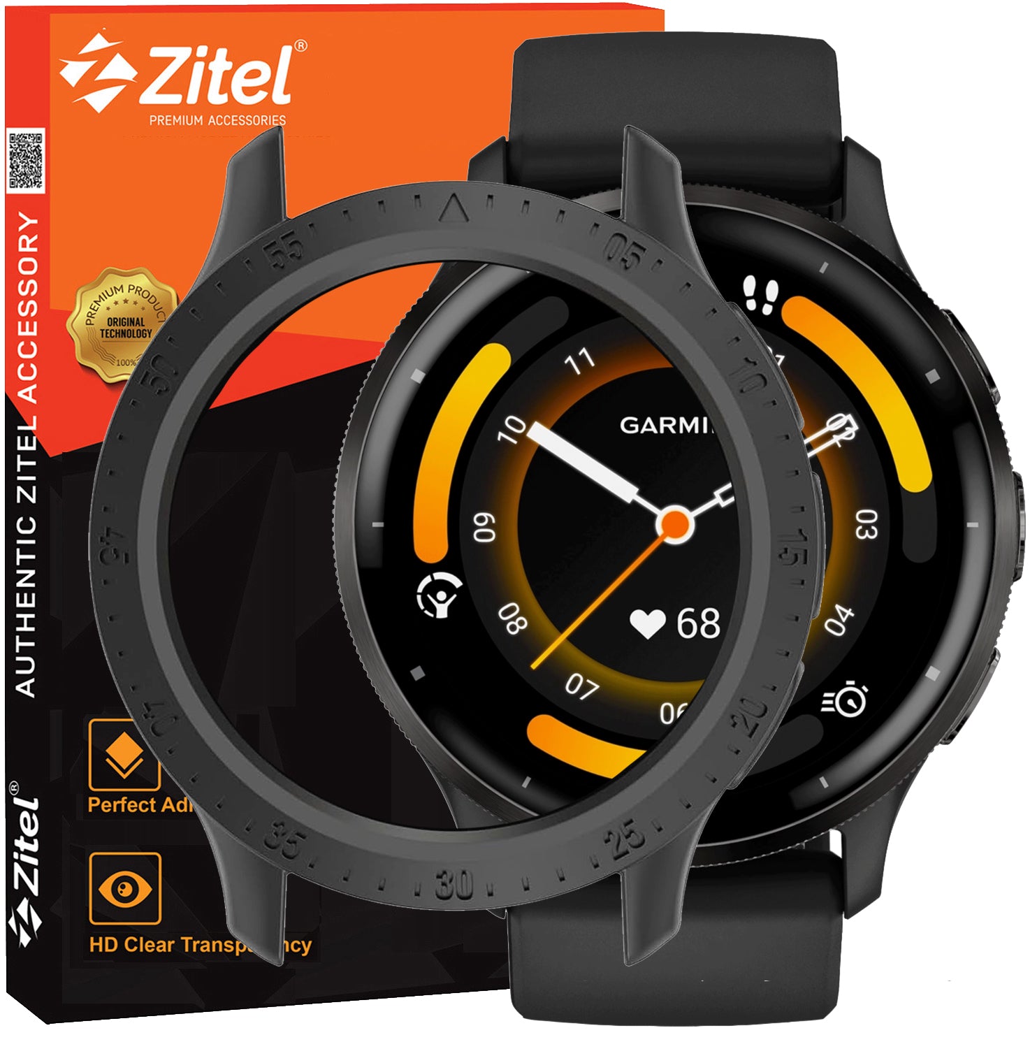Zitel Case for Garmin Venu 3 - Black
