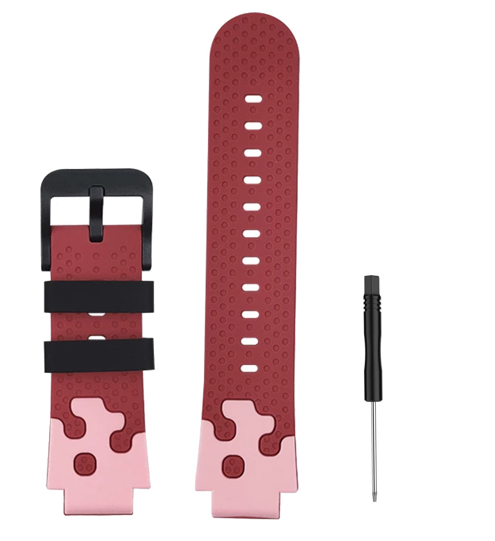 Zitel Band for imoo Watch Phone Z1 / Z6 / Z7 Silicone Strap - Wine Red