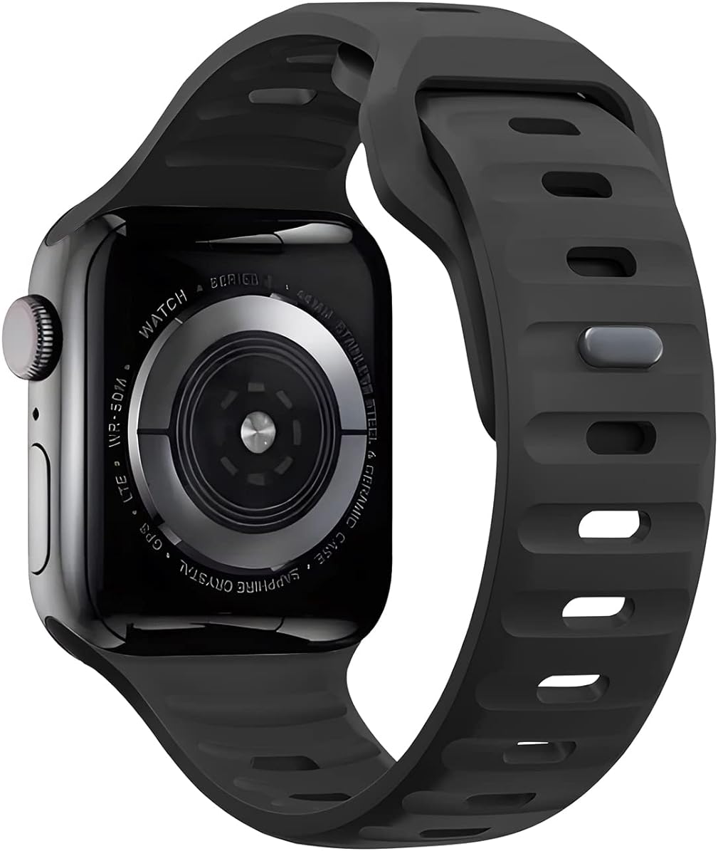Zitel Band for Apple Watch Straps 49mm 46mm 45mm 44mm - Black