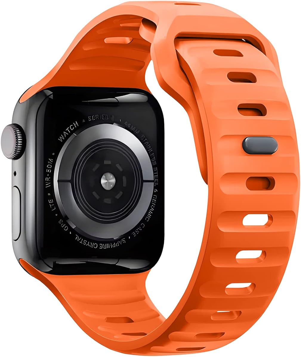 Zitel Band for Apple Watch Straps 49mm 46mm 45mm 44mm - Orange