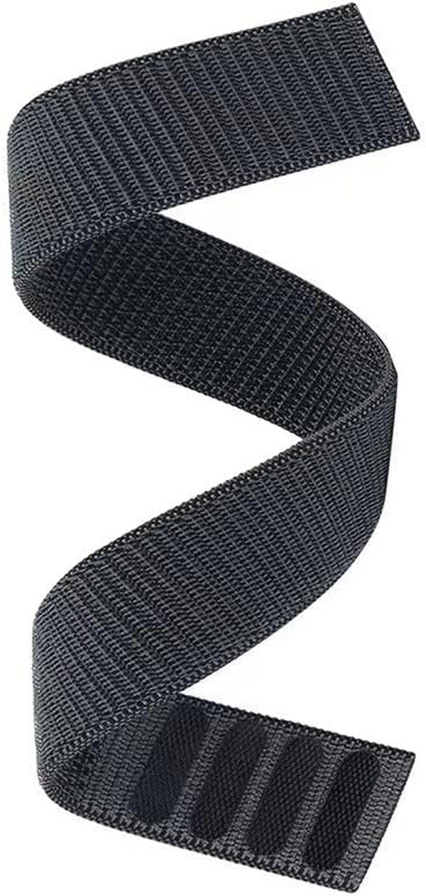 Zitel Band for Garmin Fenix 8 47mm, 7/7 Pro, 6/6 Pro, 5/5 Plus, Epix Pro/Gen 2 47mm, Forerunner 965/955/945/935, Nylon 22mm Sports Strap - Gray