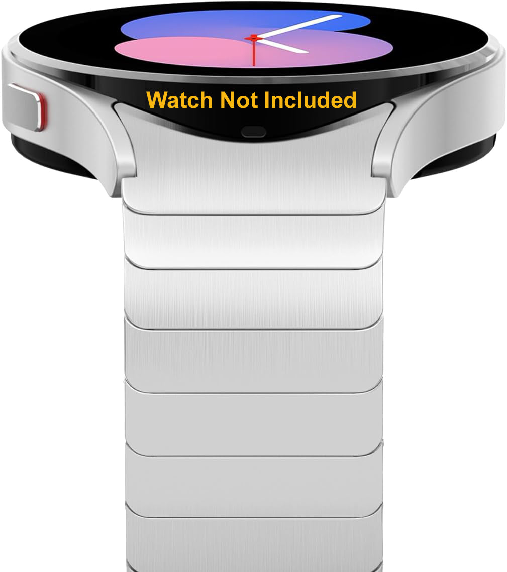 Zitel Band for Samsung Galaxy Watch 6, Watch 5, Watch 4, Stainless Ste