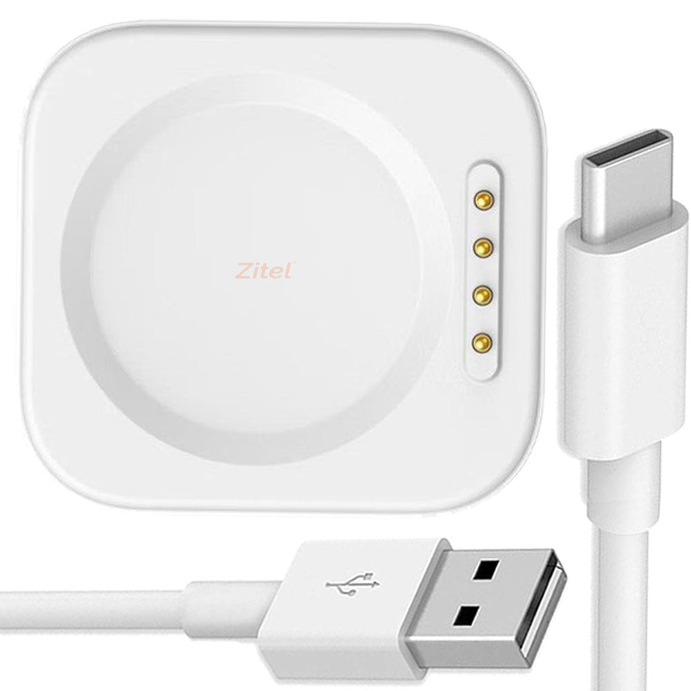 Zitel Charger for OnePlus Watch 2 / 2R Charging USB Cable - White