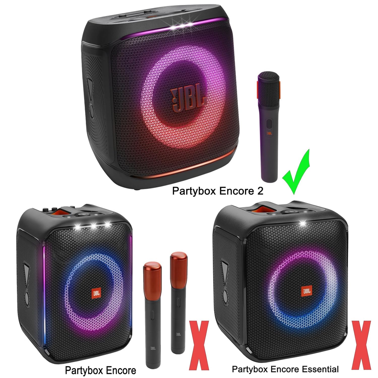 Zitel Case Tote Bag for JBL Partybox Encore 2 Portable Bluetooth Party Speaker