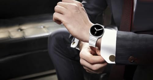 Zitel Stainless Steel No Gap Metal Band for Samsung Galaxy Watch 8 / Watch 8 Classic - Silver