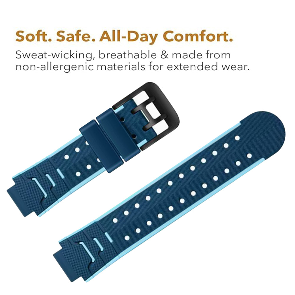 Zitel Band for imoo Watch Phone Z1 / Z6 / Z7 Silicone Strap - Blue