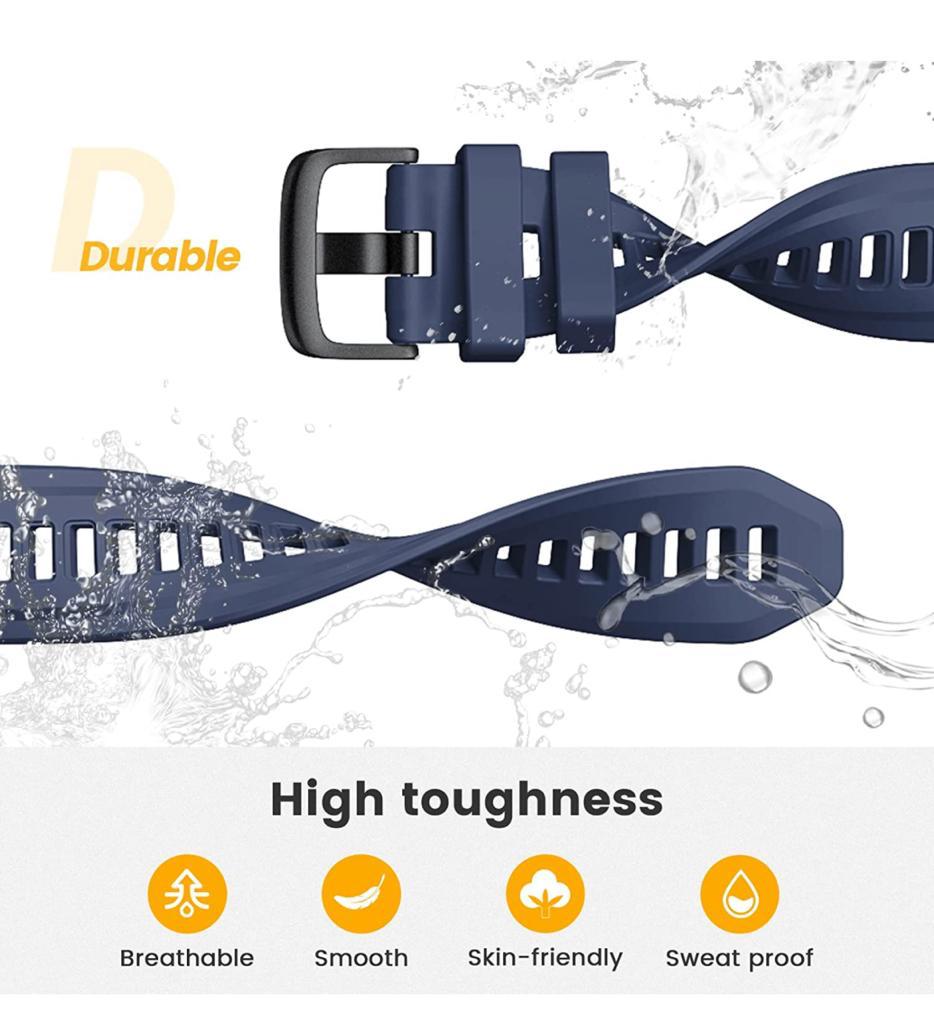 Zitel Band for Garmin Instinct 2s Strap 20mm Width (Not fit for Instinct 22mm) Blue