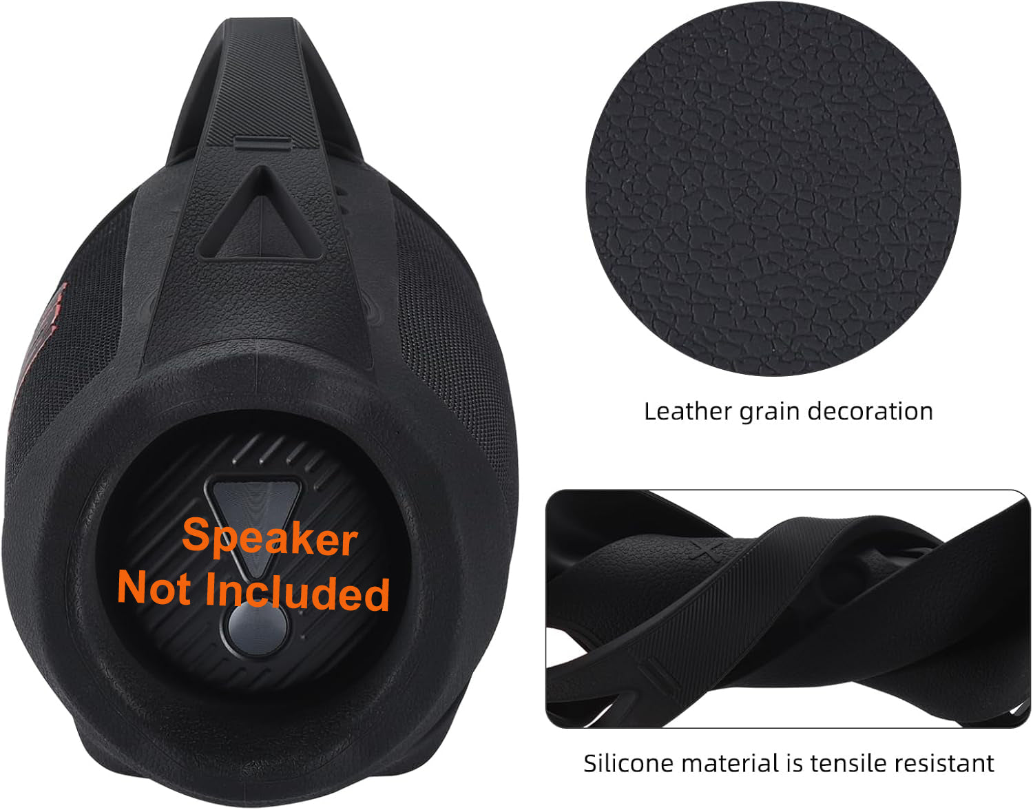 Zitel Case for JBL Xtreme 4 Portable Bluetooth Speaker Silicone Protective Cover