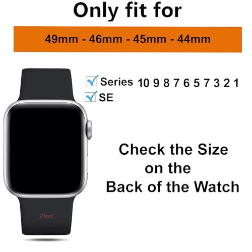 Zitel Band for Apple Watch Straps for Women Girls 46mm 45mm 44mm