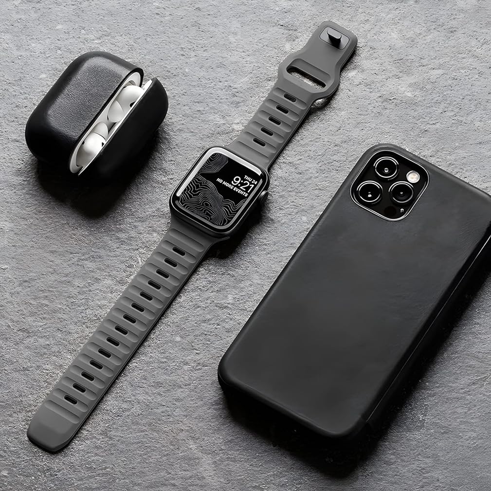 Zitel Band for Apple Watch Straps 49mm 46mm 45mm 44mm - Dark Gray