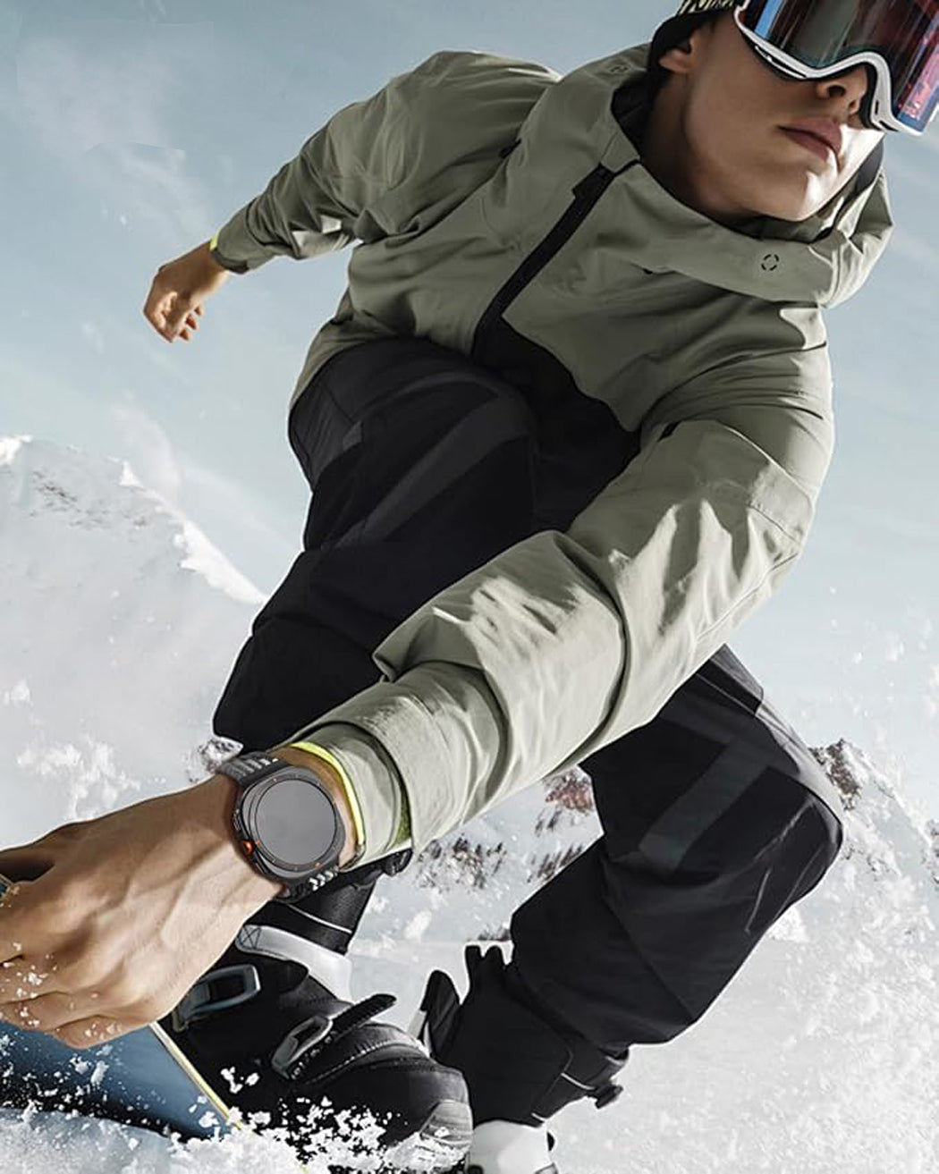 Zitel Band for Samsung Galaxy Watch Ultra 47mm 2025/2024 Nylon Sports Strap - Gray Sports