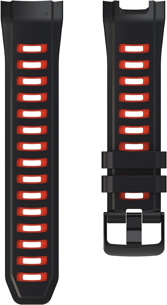 Zitel 26mm Band for Garmin Instinct 2X Solar Tactical GPS Smartwatch Silicone Sport Strap