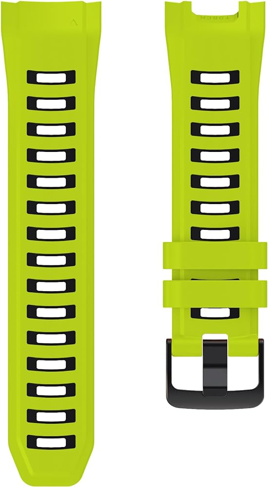 Zitel 26mm Band for Garmin Instinct 2X Solar Tactical GPS Smartwatch Silicone Sport Strap