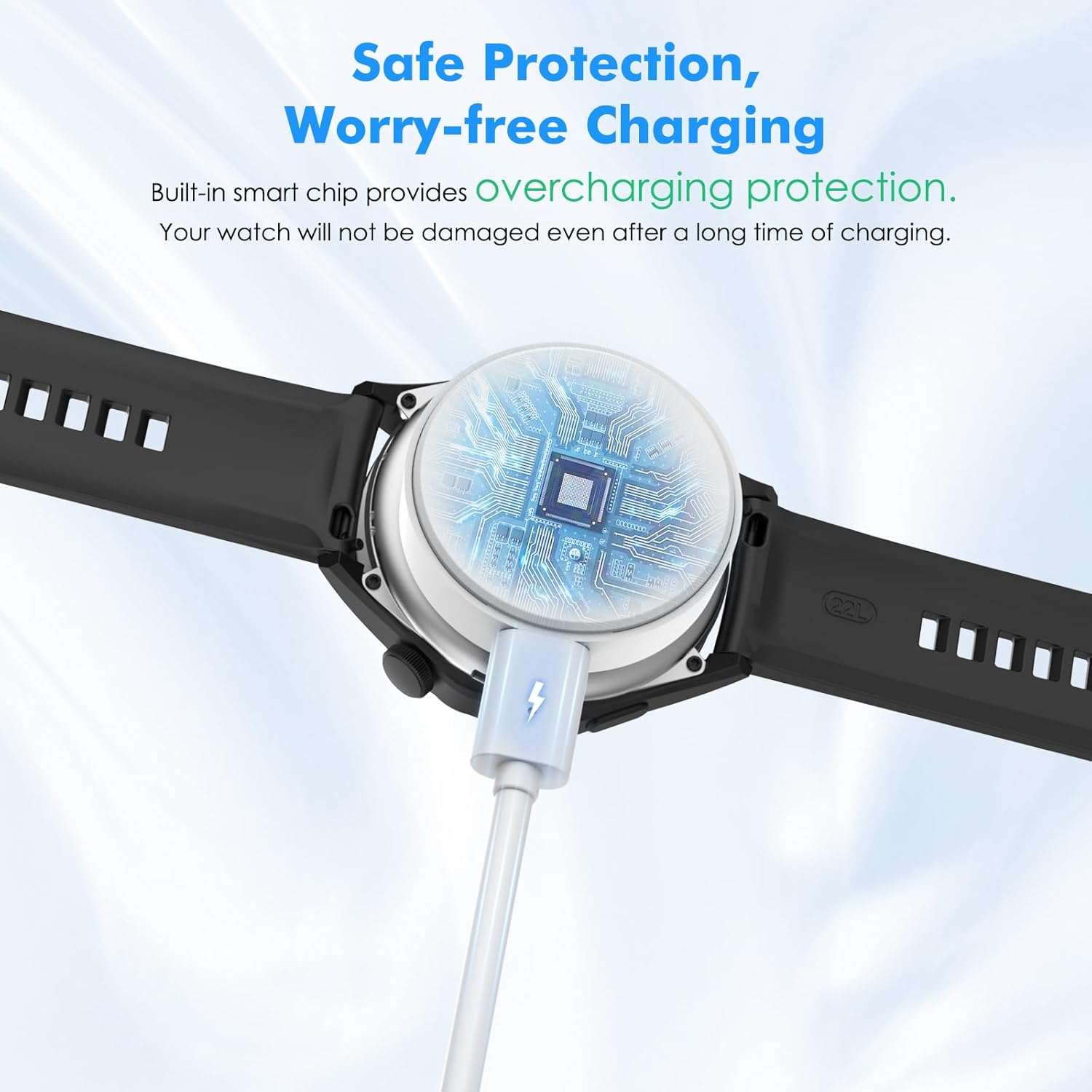 Zitel Charger for Huawei Watch FIT 4 / FIT4 Pro Smartwatch Charging USB Cable
