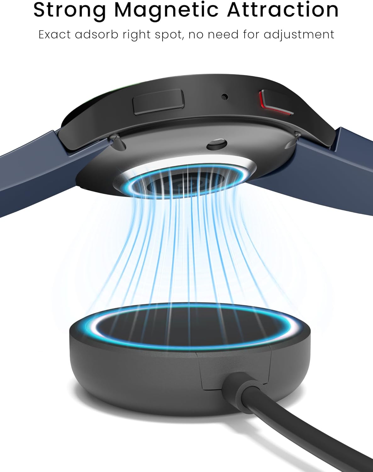 Zitel Charger for Samsung Galaxy Watch 8 / Watch 8 Classic USB Charging Cable