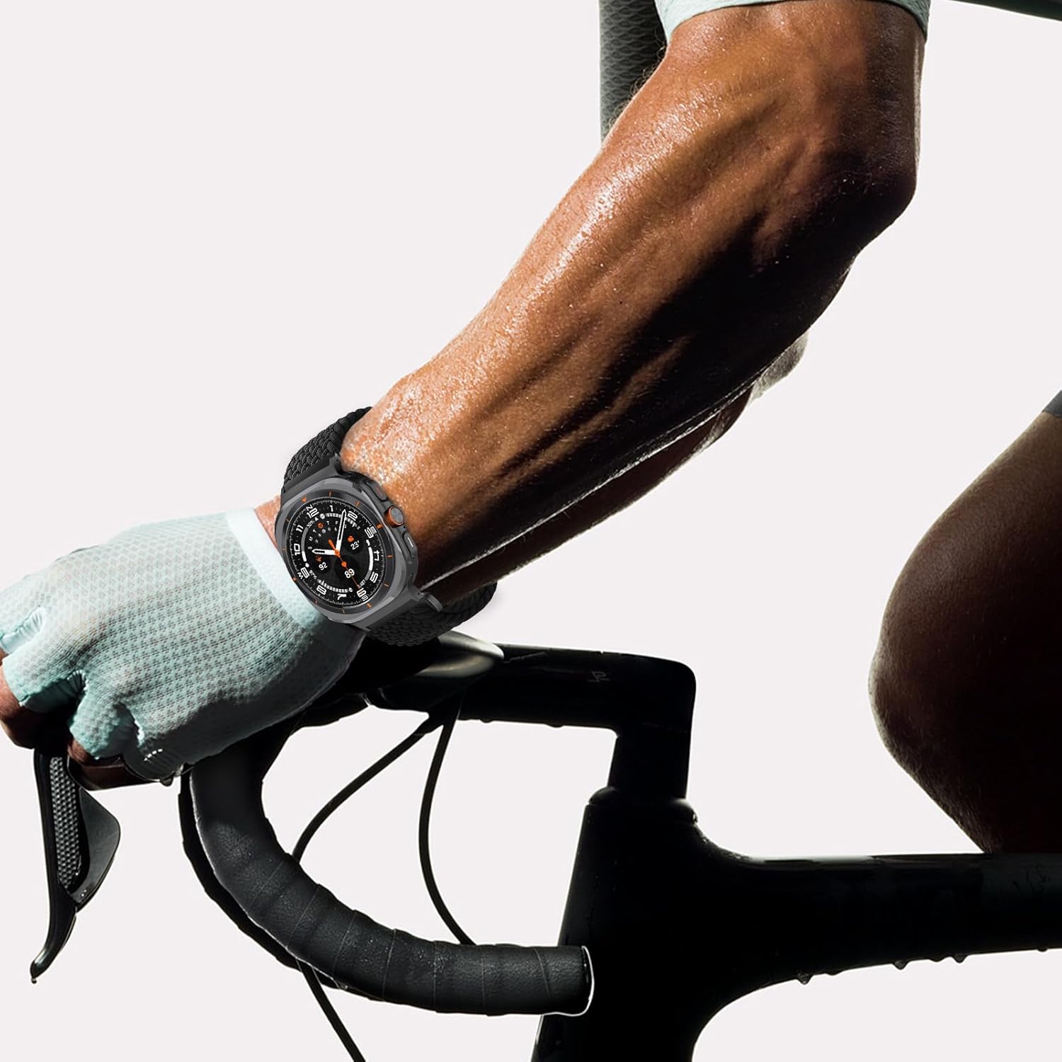 Zitel Band for Samsung Galaxy Watch Ultra 47mm 2025/2024 Nylon Sports Strap - Black