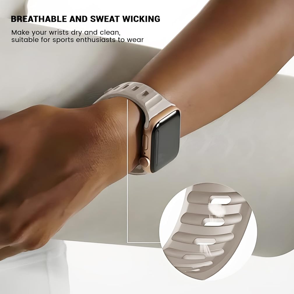 Zitel Band for Apple Watch Straps 49mm 46mm 45mm 44mm - Starlight