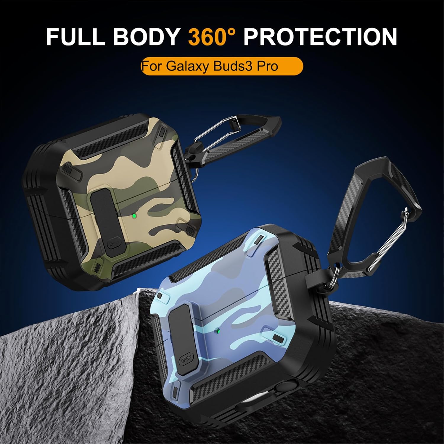 Zitel Case for Samsung Galaxy Buds 3 Pro & Samsung Galaxy Buds 3