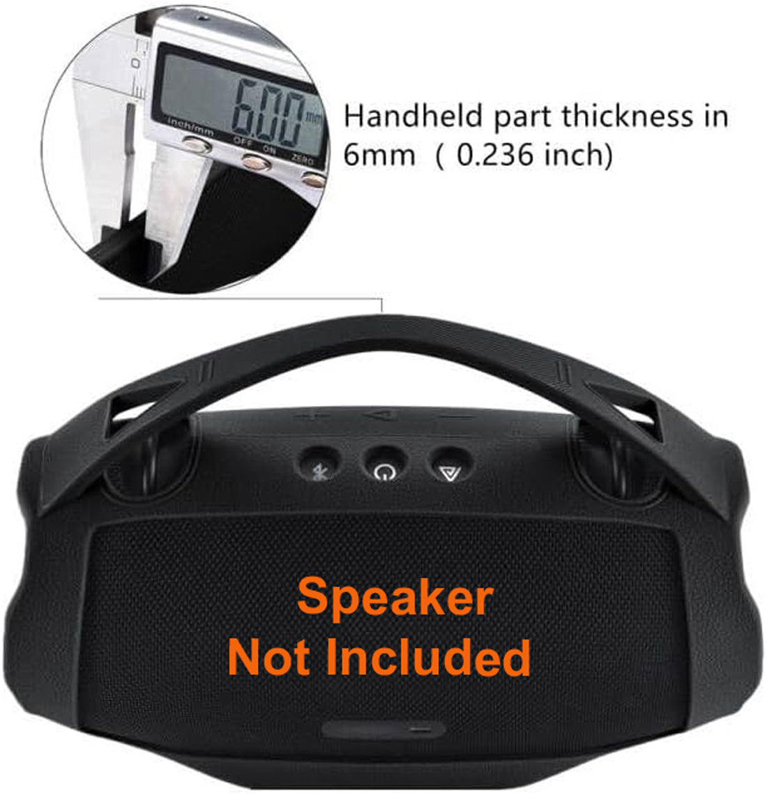 Zitel Case for JBL Xtreme 4 Portable Bluetooth Speaker Silicone Protective Cover