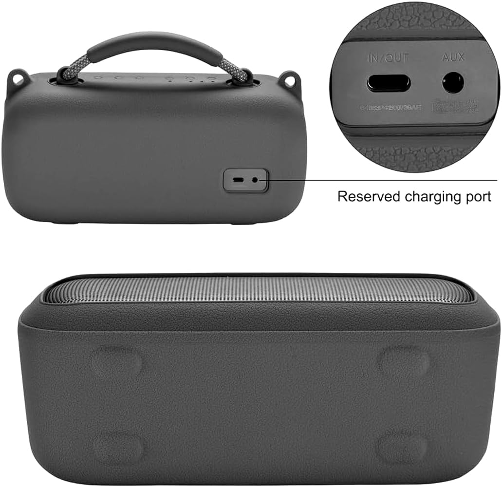 Zitel Case for New Bose SoundLink Max Portable Bluetooth Speaker Protective Cover