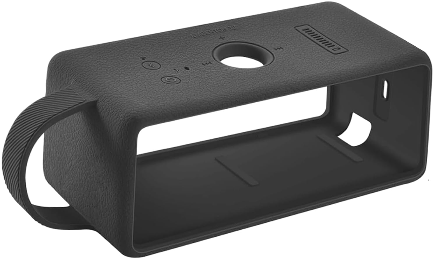 Zitel Silicone Case for Marshall Emberton III Bluetooth Speaker Protective Cover - Black
