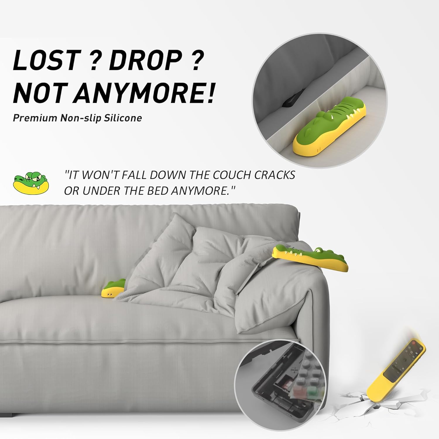 Zitel Silicone TV Remote Cover for LG MR25GA(2025) Case