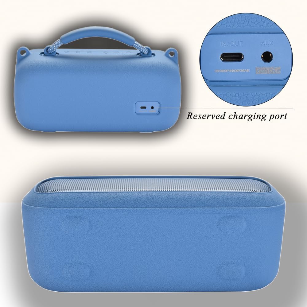 Zitel Case for New Bose SoundLink Max Portable Bluetooth Speaker Protective Cover