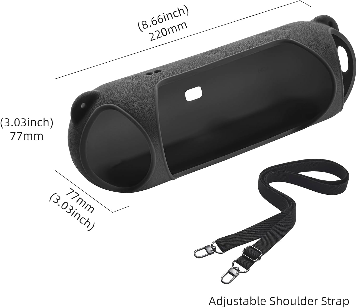 Zitel Case for Beats Pill Portable Bluetooth Speaker