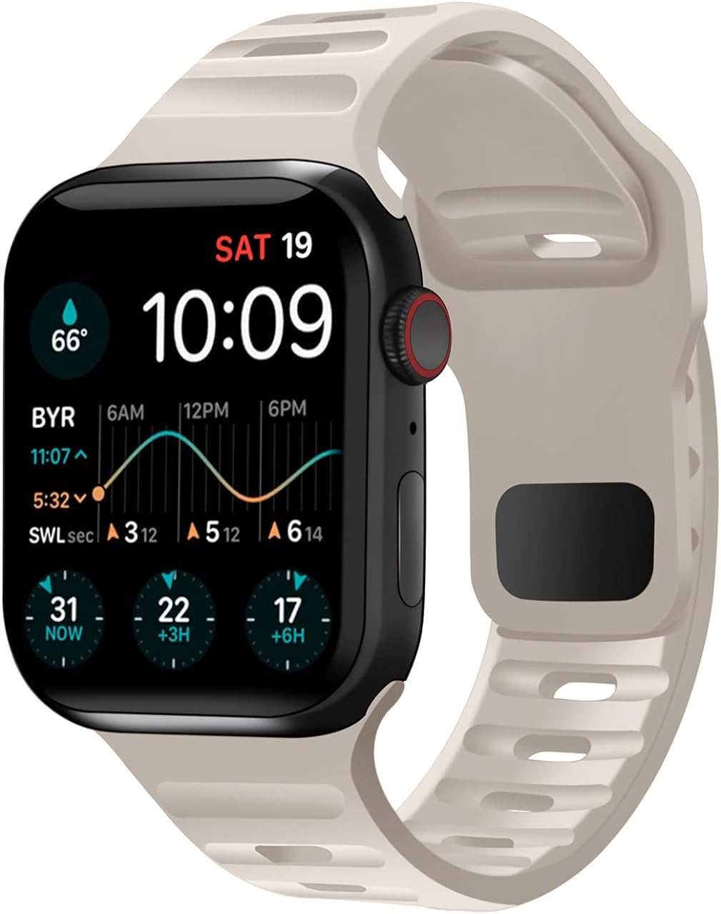 Zitel Band for Apple Watch Straps 49mm 46mm 45mm 44mm - Starlight