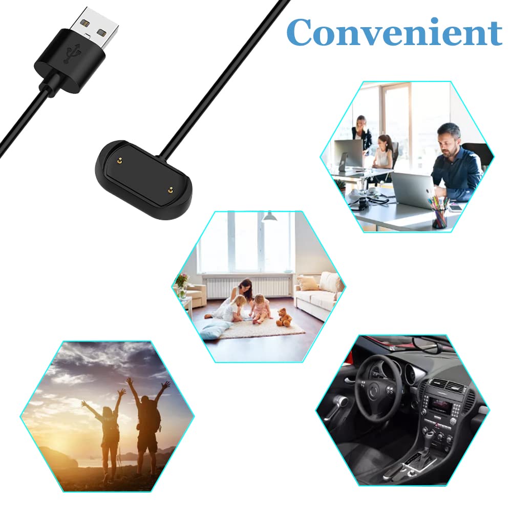 Zitel Charger for Amazfit Active Edge Smart Watch Charging Cable