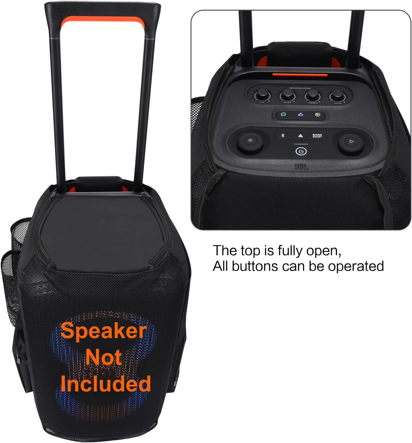 Zitel Case for JBL Partybox 320 Bluetooth Party Speaker Cover