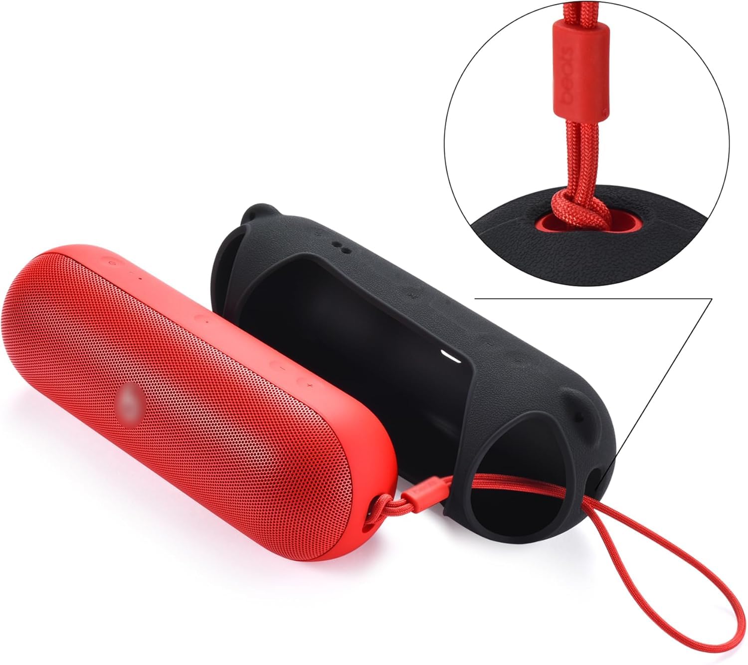 Zitel Case for Beats Pill Portable Bluetooth Speaker