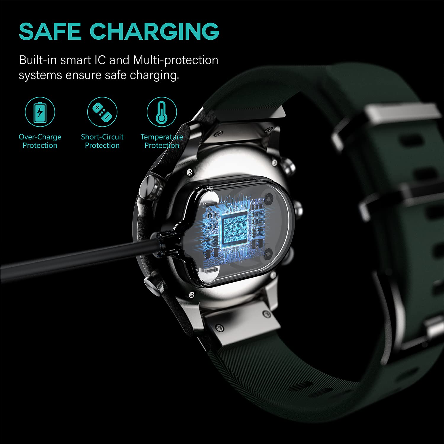 Zitel Charger for Garmin MARQ 2 Series Athlete, Adventurer, Captain, Golfer, Aviator, Driver, Commander