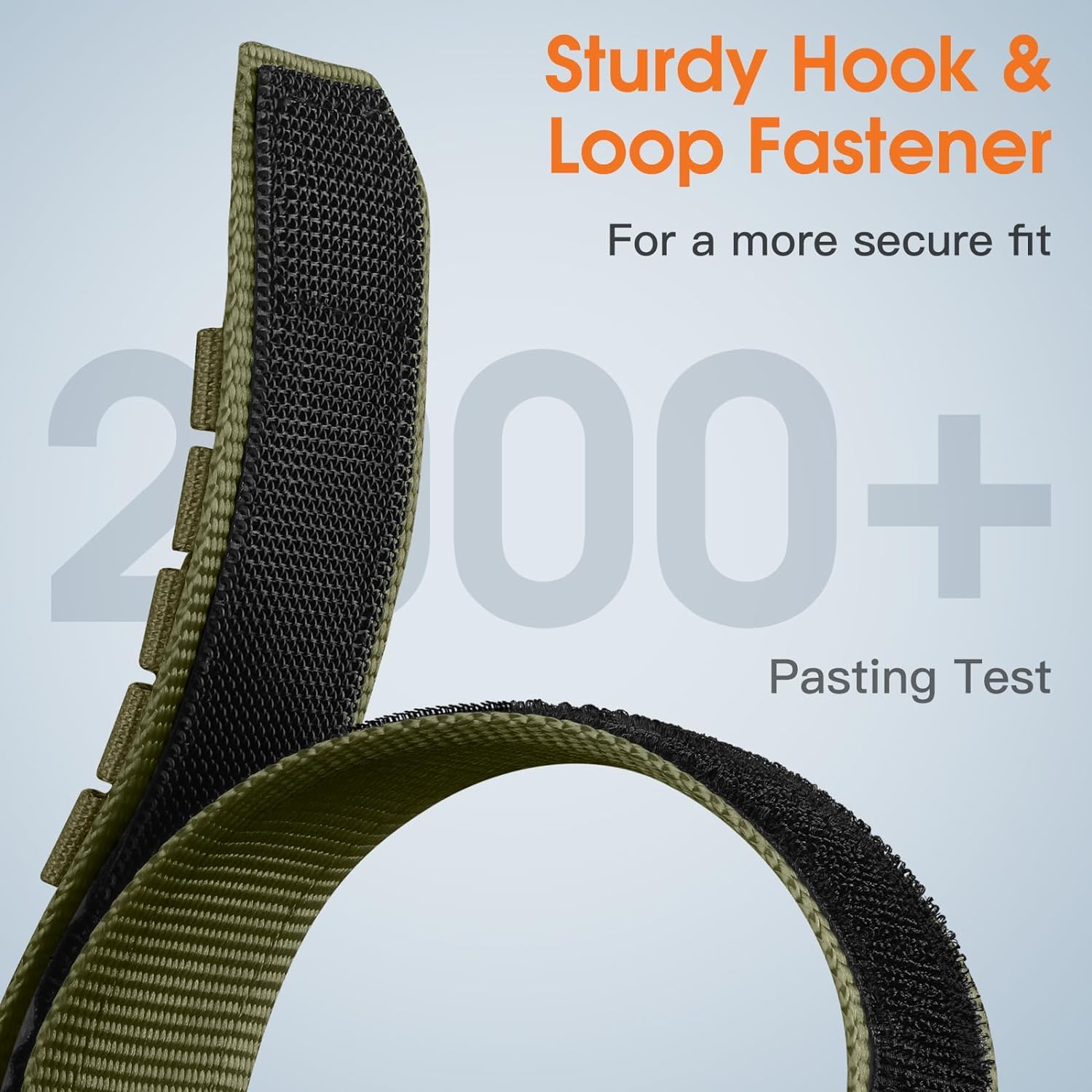 Zitel Band for Samsung Galaxy Watch 8 Classic 46mm (2025) Rugged Nylon Sports Strap (Army Green)