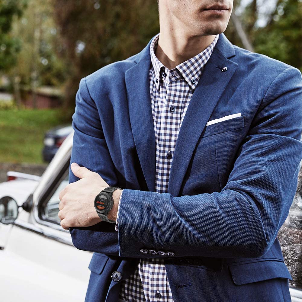 Zitel Band for Fenix 8 51mm, 7X/7X Pro, 6X/6X Pro, 5X/5X Plus, 3/3 HR, Descent MK1, Enduro, Titanium Alloy Metal 26mm Strap