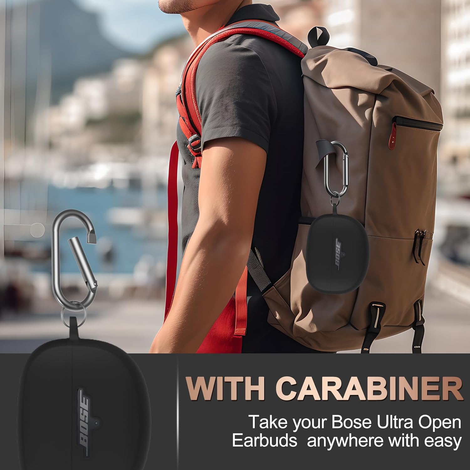 Zitel Case for Bose Ultra Open Earbuds
