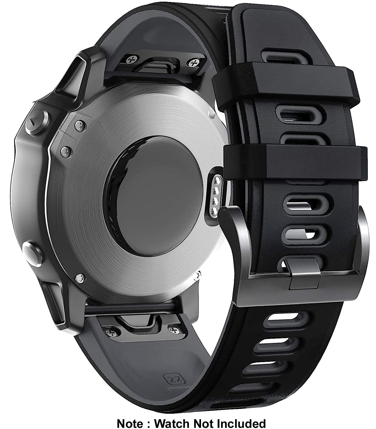Zitel Band for Garmin Fenix 8 47mm, 7/7 Pro, 6/6 Pro, 5/5 Plus, Epix Pro/Gen 2 47mm, Forerunner 965/955/945/935, 22mm Straps