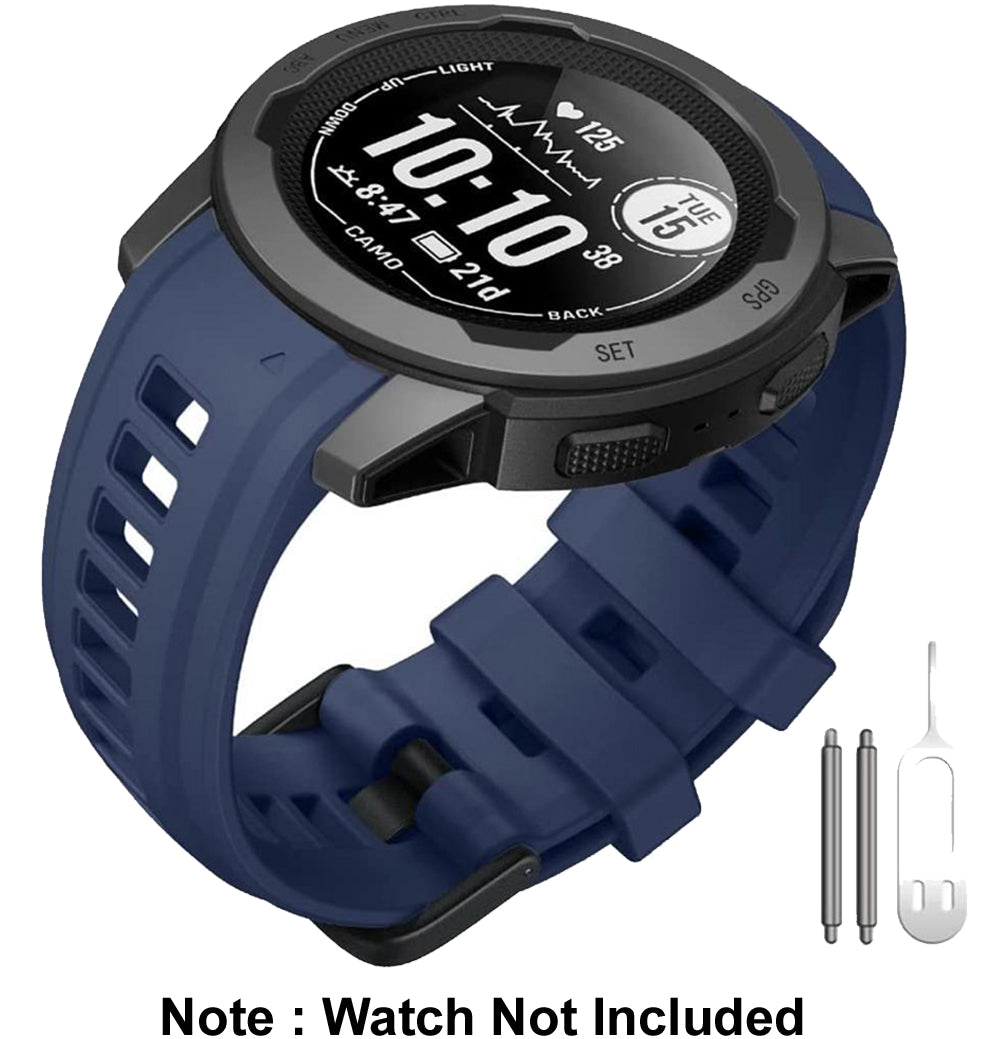Zitel Band for Garmin Instinct 2s Strap 20mm Width (Not fit for Instinct 22mm) Blue