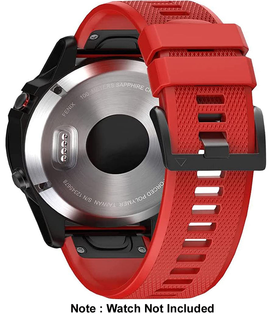 Zitel Band for Garmin Fenix 8 47mm, 7/7 Pro, 6/6 Pro, 5/5 Plus, Epix Pro/Gen 2 47mm, Forerunner 965/955/945/935, 22mm Straps