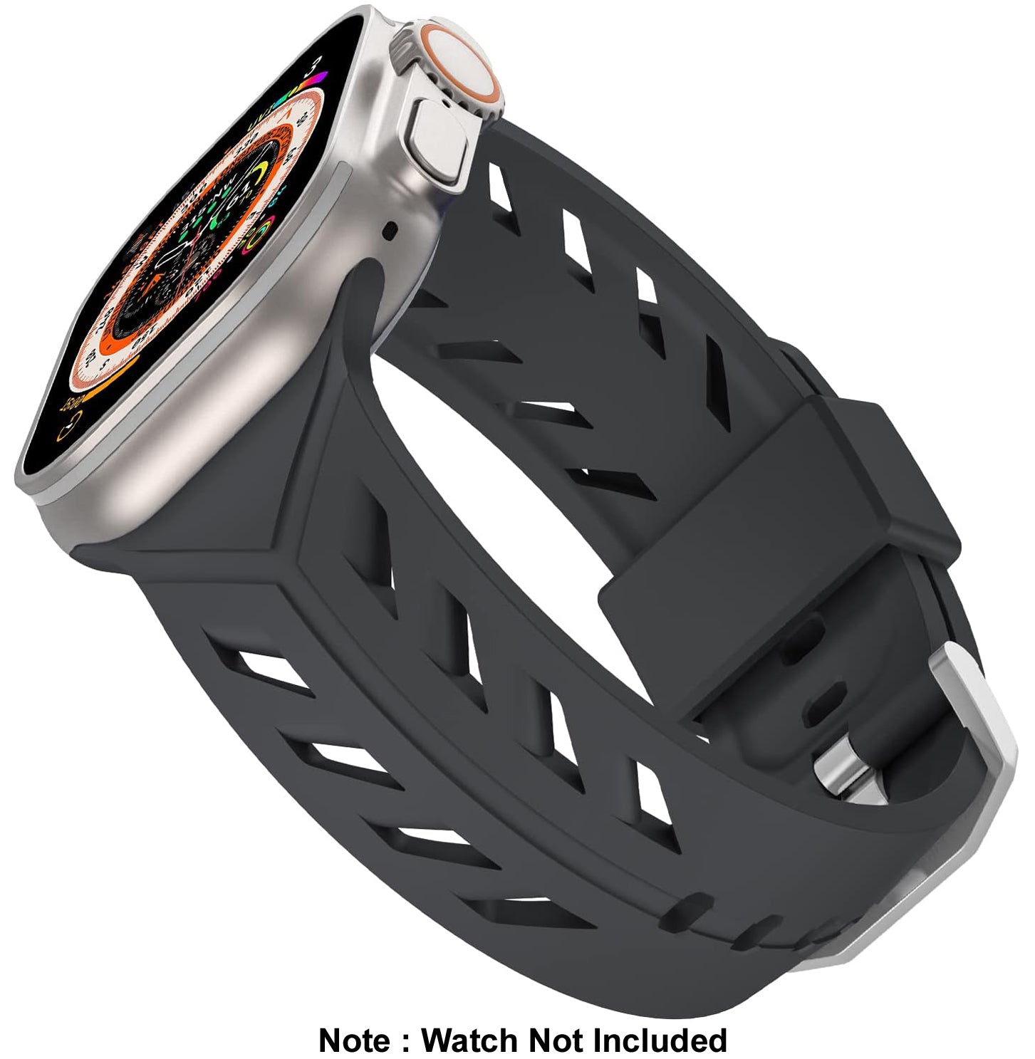 Zitel Band for Apple Watch Ultra 2 / Ultra 49/46/45/44mm Strap - Dark Gray