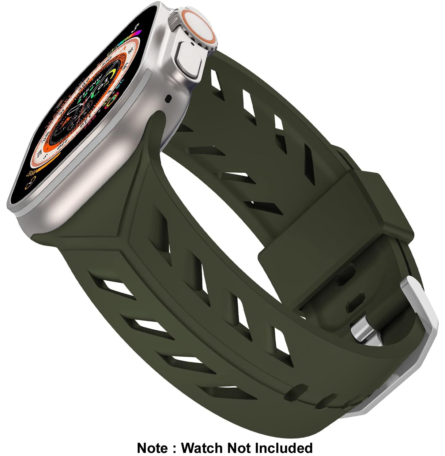 Zitel Band for Apple Watch Ultra 2 / Ultra 49/46/45/44mm Strap - Army Green