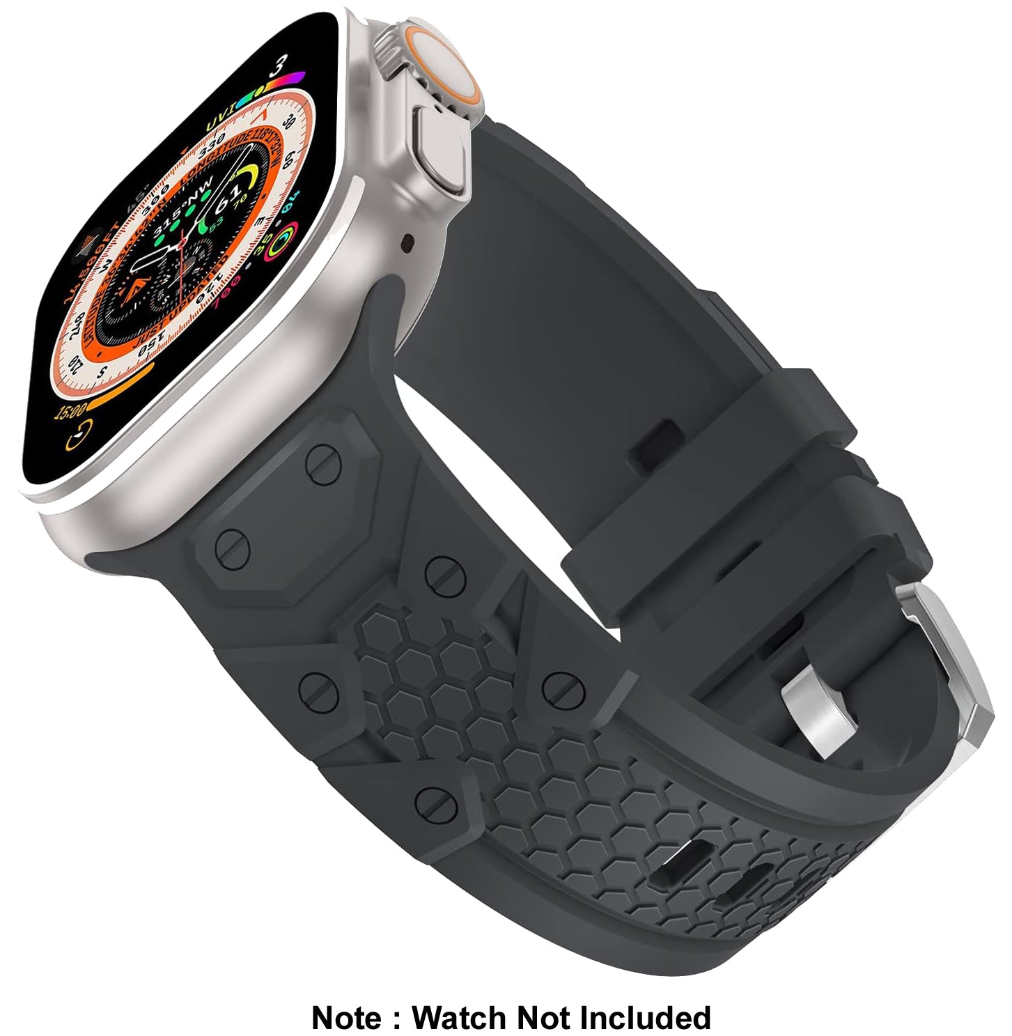 Zitel Band for Apple Watch Ultra 2 / Ultra 49/46/45/44mm Strap - Dark Gray