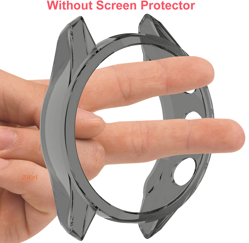 Zitel Case for Garmin Approach S62 Bumper Cover - Black Tint