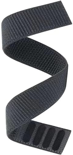 Zitel Band for Garmin Fenix 7X, 6X/6X Pro, 5X/5X Plus, 3/3 HR Hook and Loop Nylon 26mm Sport Strap - Gray
