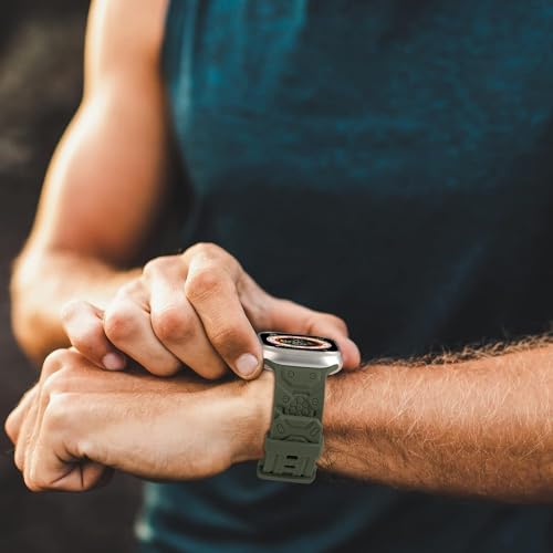 Zitel Band for Apple Watch Ultra 2 / Ultra 49/46/45/44mm Strap - Army Green