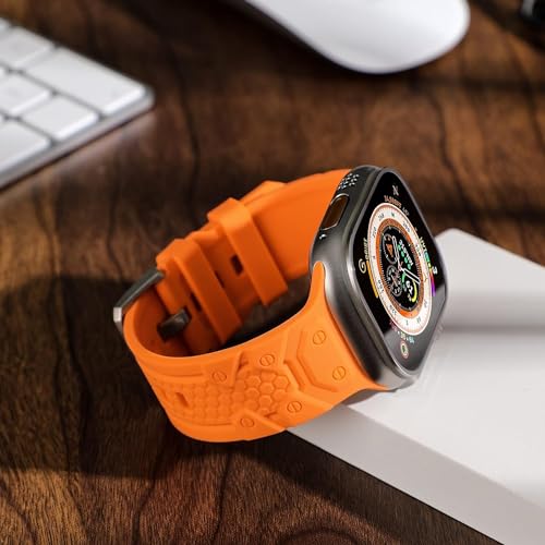 Zitel Band for Apple Watch Ultra 2 / Ultra 49/45/44mm Strap - Orange
