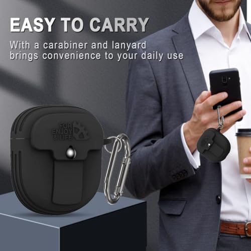 Zitel Case for Bose QuietComfort Earbuds II Cover - Black