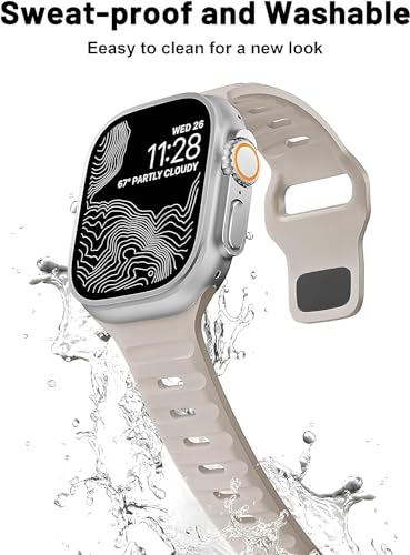 Zitel Band for Apple Watch Straps 49mm 46mm 45mm 44mm - Starlight