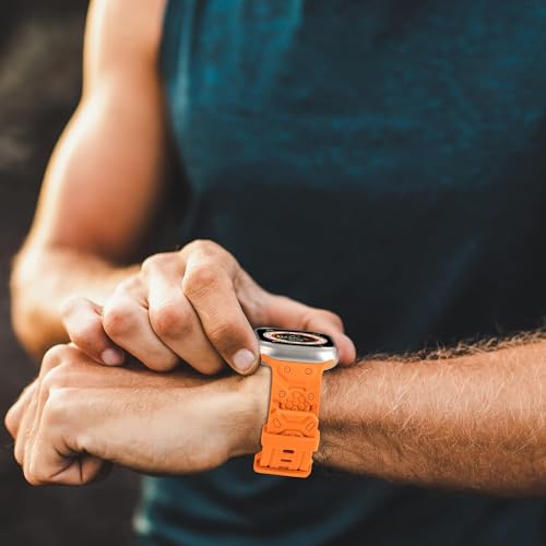 Zitel Band for Apple Watch Ultra 2 / Ultra 49/45/44mm Strap - Orange